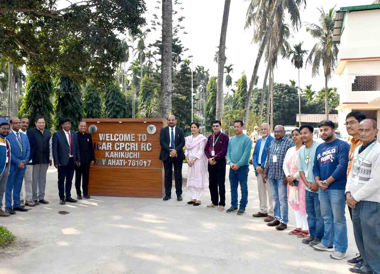 Photo for Dr. M.L. Jat, Hon'ble DG, ICAR, New Delhi visits ICAR-CPCRI (RC) Kahikuchi