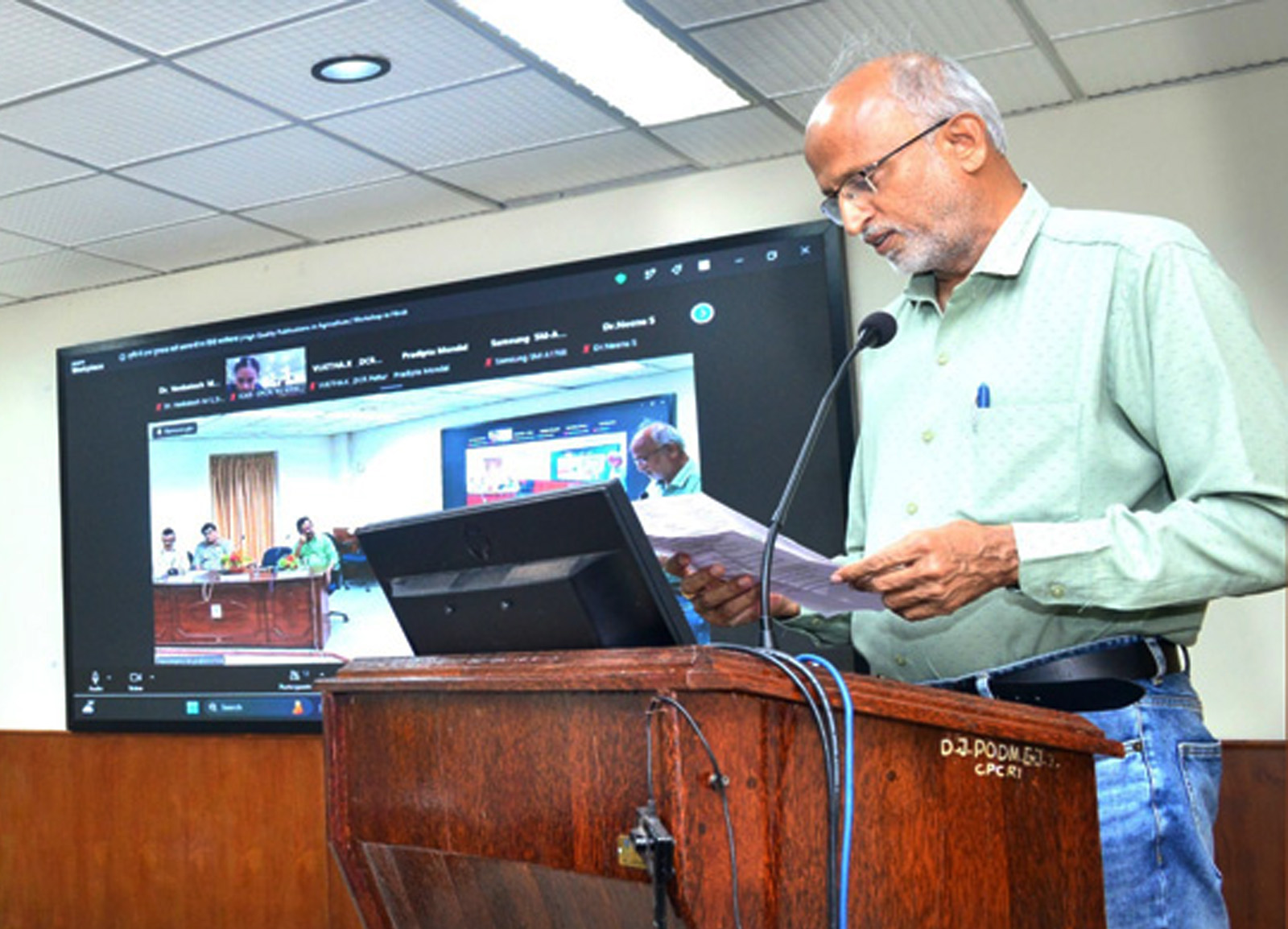 Photo for Workshop on ‘High Quality Publications in Agriculture’ | ‘कृषि में उच्च गुणवत्ता वाले प्रकाशन’  पर कार्यशाला 