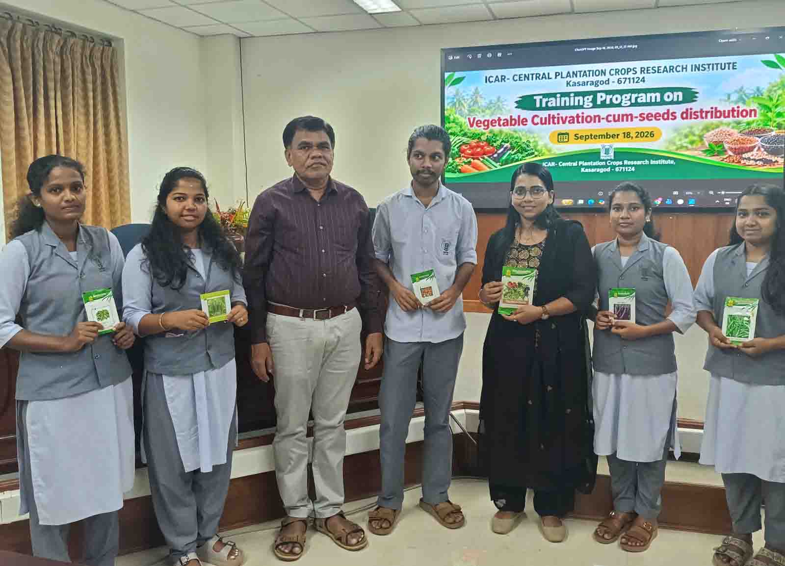 Photo for Vegetable seed kits distributed to SC youths